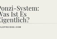 Ponzi-System: Was Ist Es Eigentlich? Ponzi-System: Was Ist Es Eigentlich?