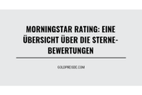 Morningstar Rating: Eine Übersicht über die Sterne-Bewertungen Morningstar Rating: Eine Übersicht über die Sterne-Bewertungen